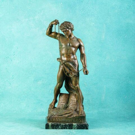 Винтаж: Кабинетна скульптура «Взлет Мысли»