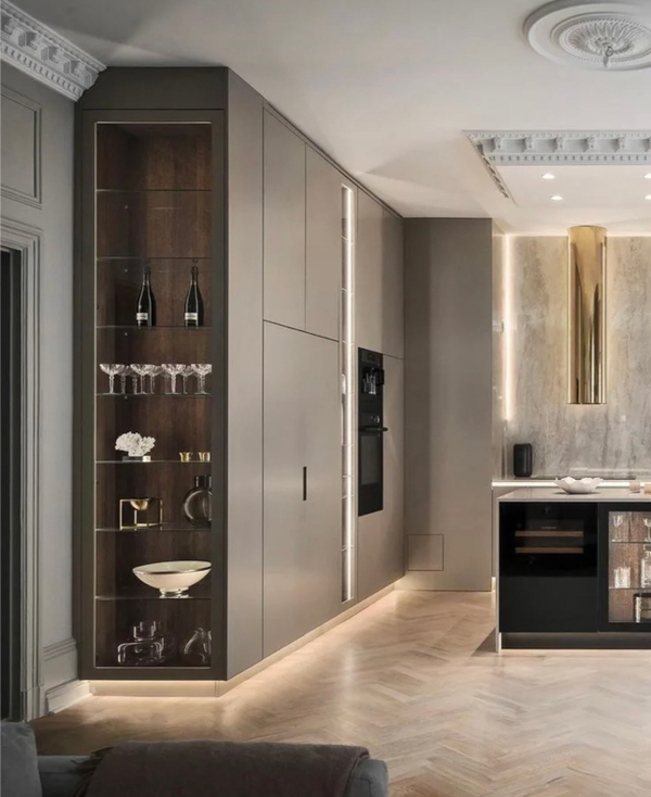 Примеры современных кухонь в дизайне из интернета