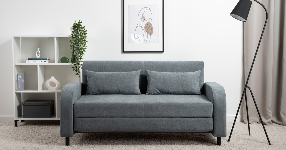 Киото диван-кровать (темно-серый)