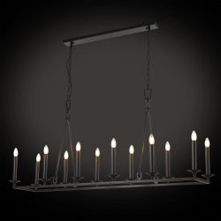 Citilux Маркиз CL471265 Люстра замковая подвесная Чёрная