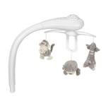 Детская колыбель CARRELLO Bloom CRL-10304  Silk Beige (Серо-бежевый)