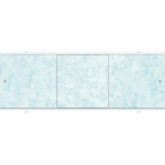 Экран для ванны ПРЕМИУМ А (алюм. профиль) 1,5 небесный