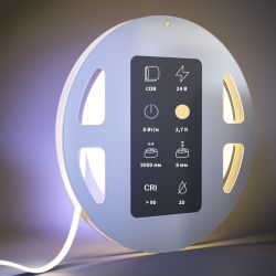 Светодиодная лента Maytoni 8Вт/м 2700К 24V IP20 Ultra 201070