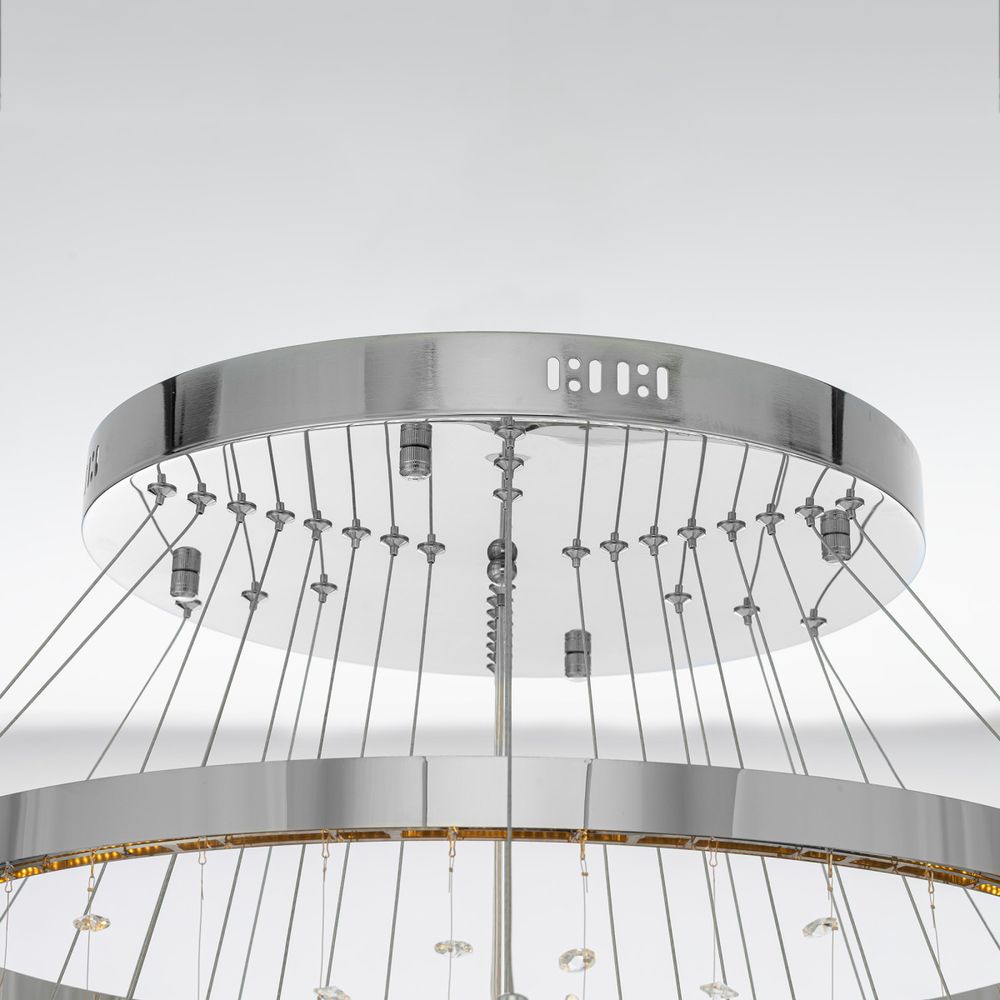 Citilux ETERA CL322090 LED Люстра хрустальная с пультом