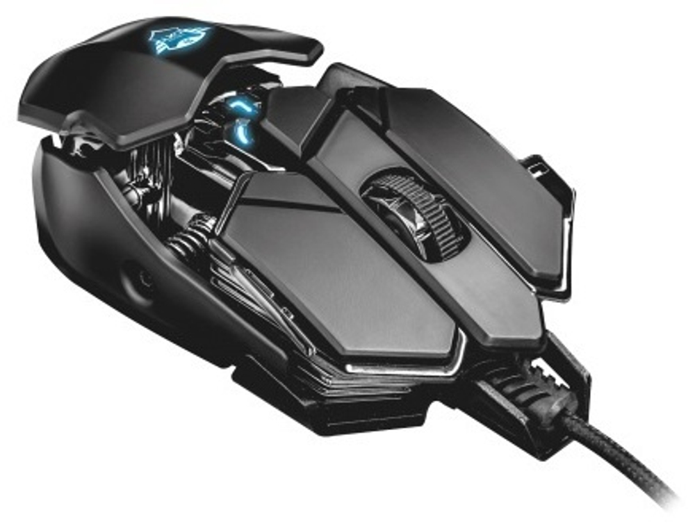 Мышь Trust GXT 138 X-Ray Illuminated черный