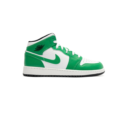 Кроссовки Jordan 1 Mid "Lucky Green" GS