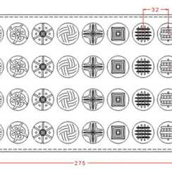 82 | Форма для шоколадных изделий (275*175 мм)