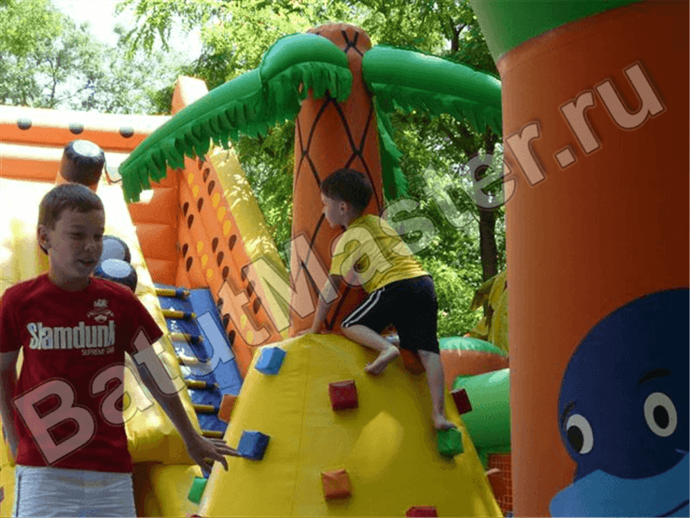 Коммерческий надувной батут "Оазис"