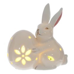 GAEM Фигурка декоративная "Заяц" (подсветка, 3xLR44 н/п), L1, L10,5 W7 H11 см