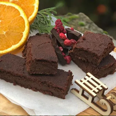 Апельсиновый брауни Апельсиновый брауни