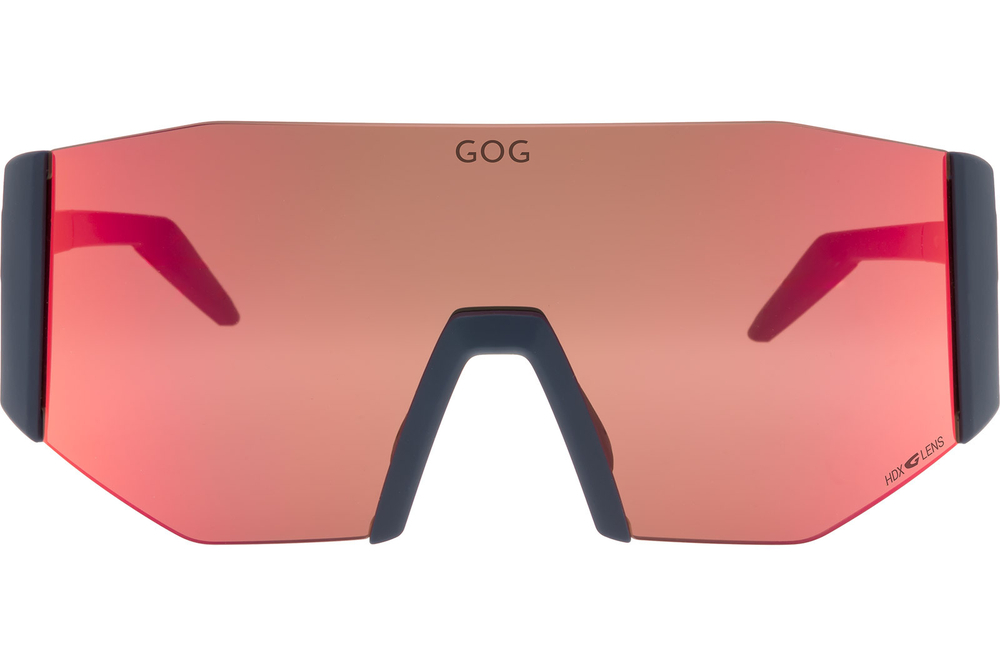 Спортивные очки GOG Baldur / Matt Navy Blue-Black / Black-Red Lens