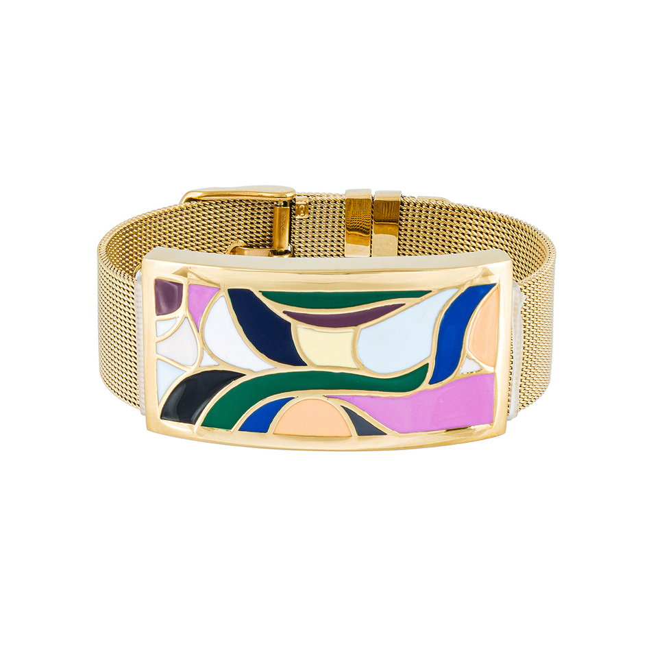 Браслет Fiore Luna на металлическом ремешке CB13600-16