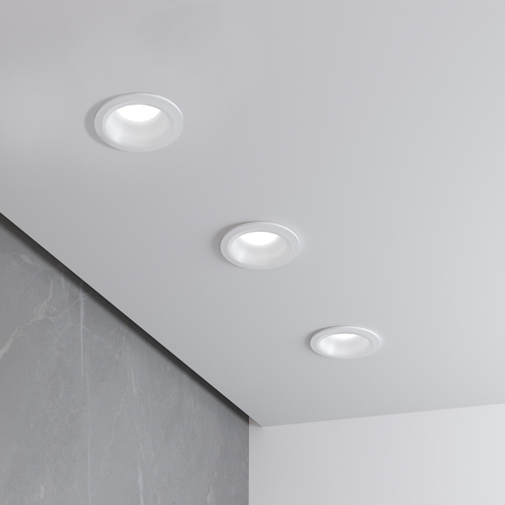 Встраиваемый светильник Elektrostandard Mils 25010/01 белый