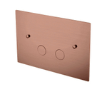 Кнопка для инсталляции латунь COPPER BRUSHED ультраплоская