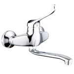 Смеситель для кухни, РМС, с картриджем, локтевой, хром, SL42-005