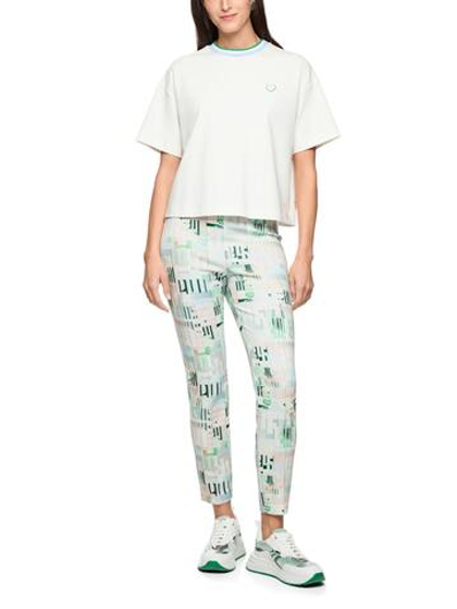 Marc Cain Футболка из плотного хлопка