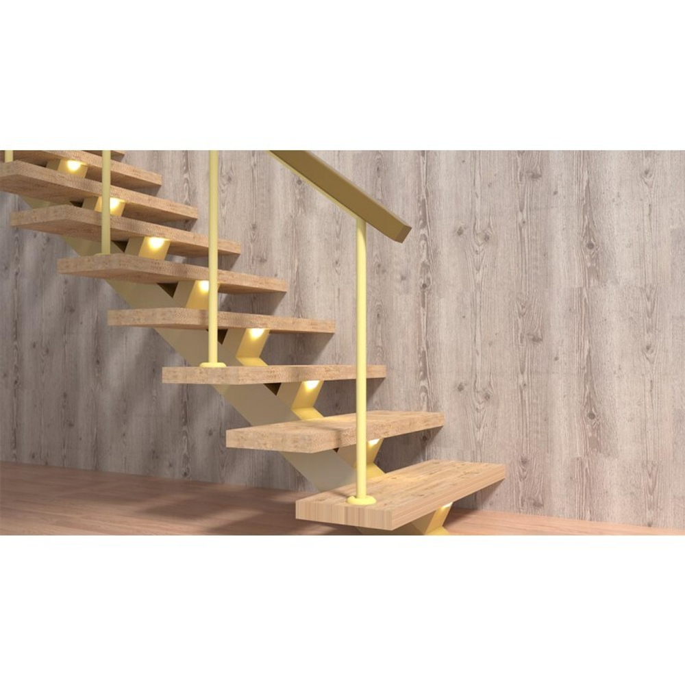 Ламинированная панель ПВХ ВЕК Сосна монблан 2700х250мм