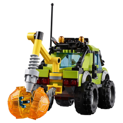 LEGO City: Грузовик исследователей вулканов 60121 — Volcano Exploration Truck — Лего Сити Город