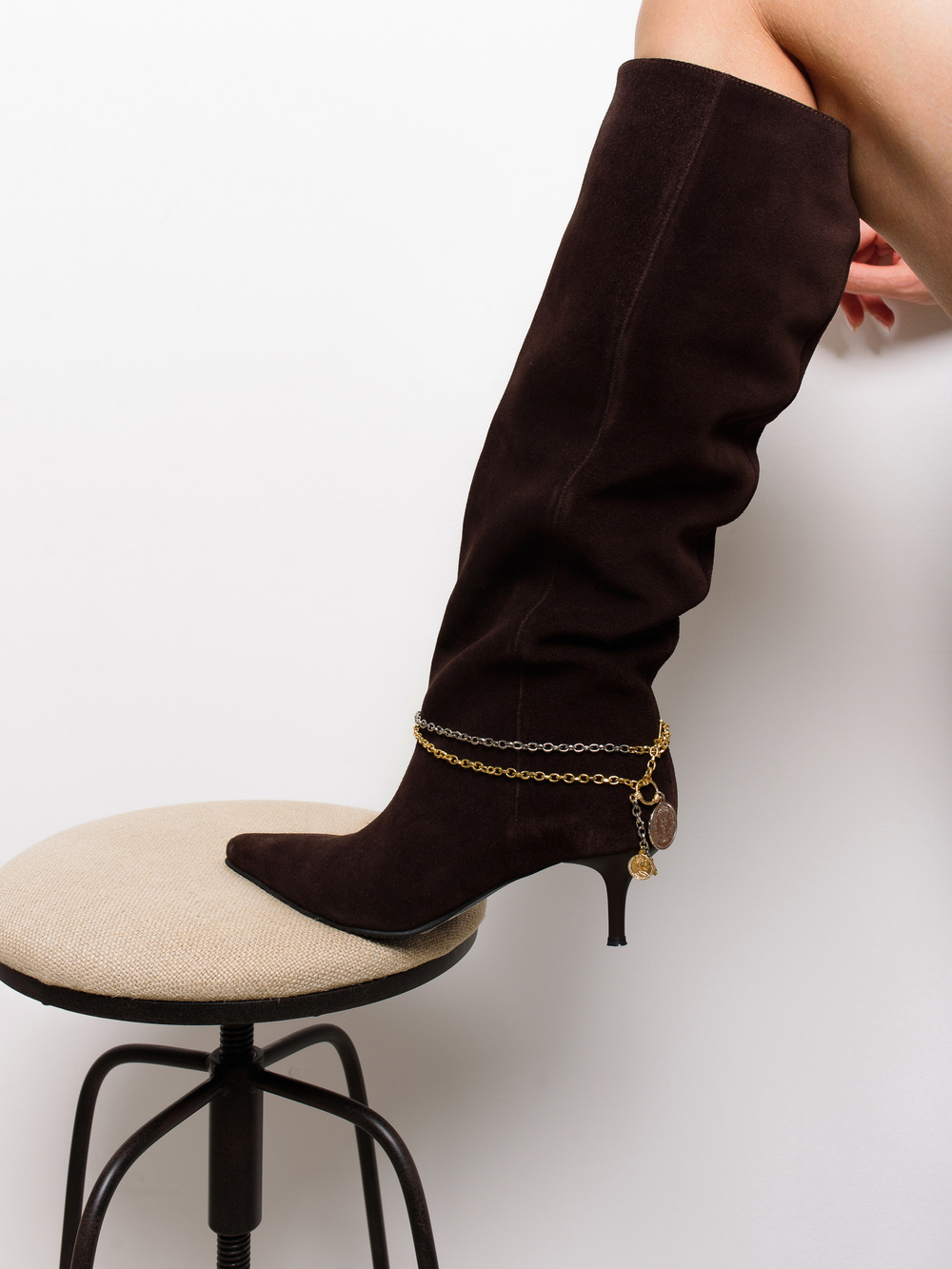 Колье "Coin black soul" Bicolor