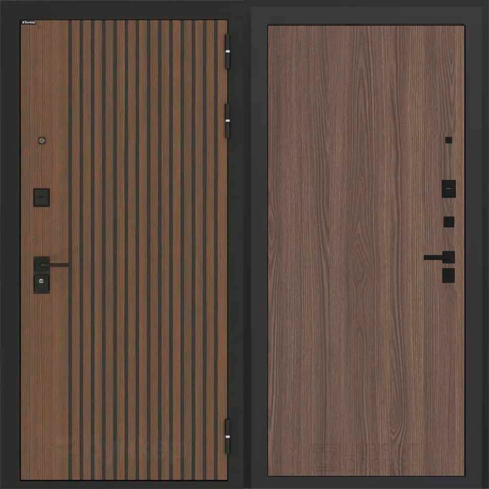 Входная дверь Бункер БН 02 - 05 Ясень Темный