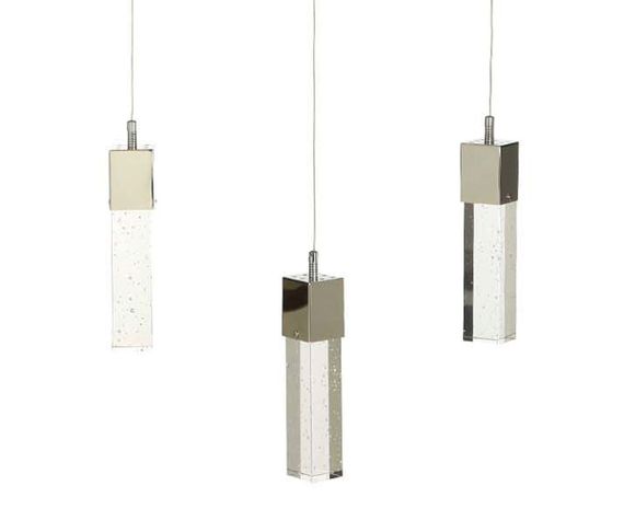 Подвесной светодиодный светильник Kink Light Аква 08510-3AS(4000K)