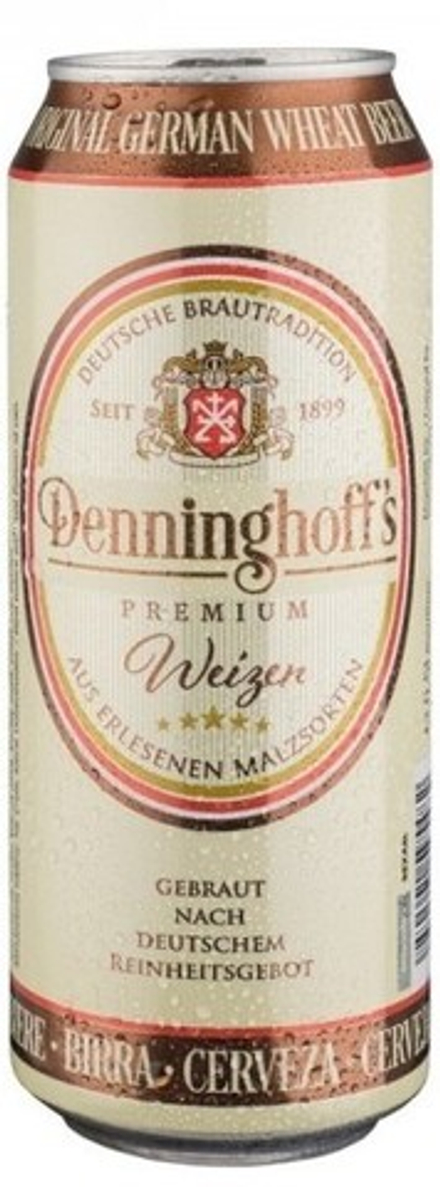 Пиво Деннингхоффс Вайцен / Denninghoffs Weizen 0.5 - банка