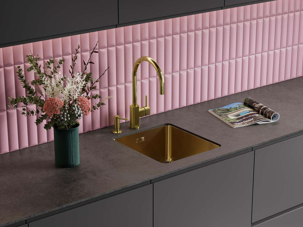 Мойка Omoikiri Tadzava 39-U/I-GM нерж. сталь | Вороненая сталь