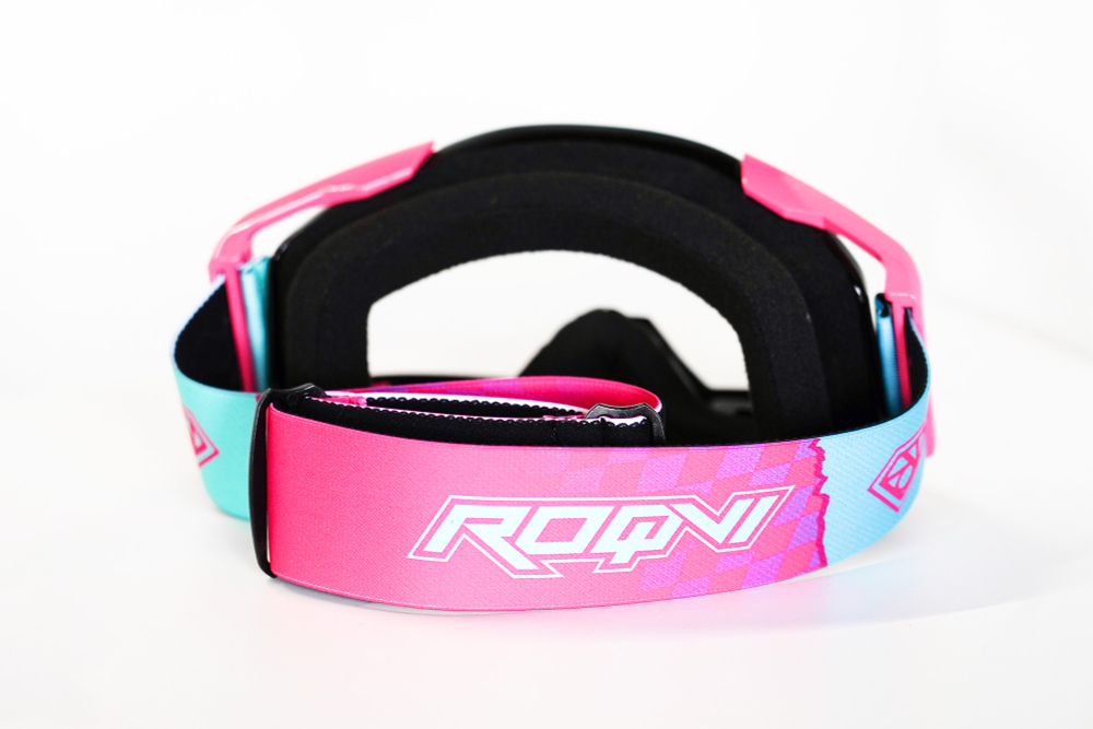 Очки мото ROQVI QUINN розовый/голубой