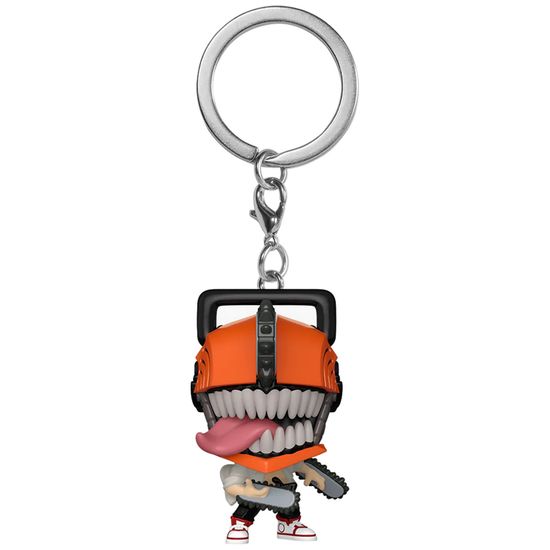 Брелок Funko Pocket POP! Chainsaw Man Chainsaw Man 86486 / Фигурка-брелок Фанко ПОП! по мотивам аниме "Человек-бензопила", Дэнджи