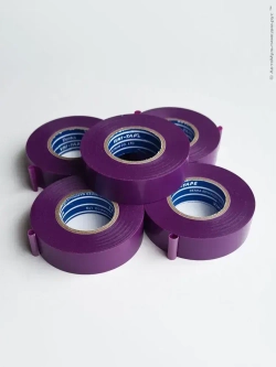 Изолента фиолетовая виниловая Vini-Tape 234, 5шт по 20метров, Denka, применяется в японском автомобилестроении