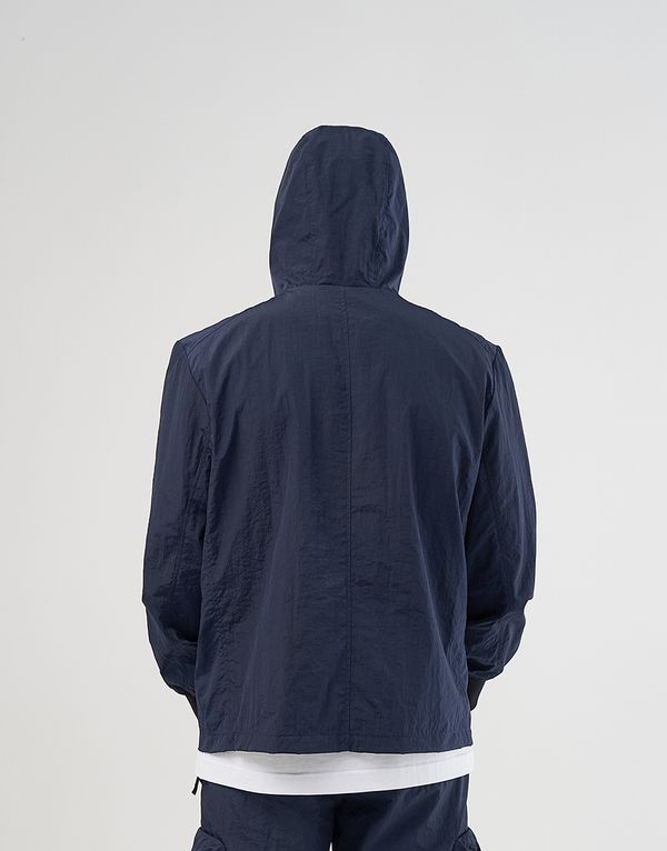 Ветровка We Don’t Care Crinkle Nylon Windrunner Jacket Navi - фото 3