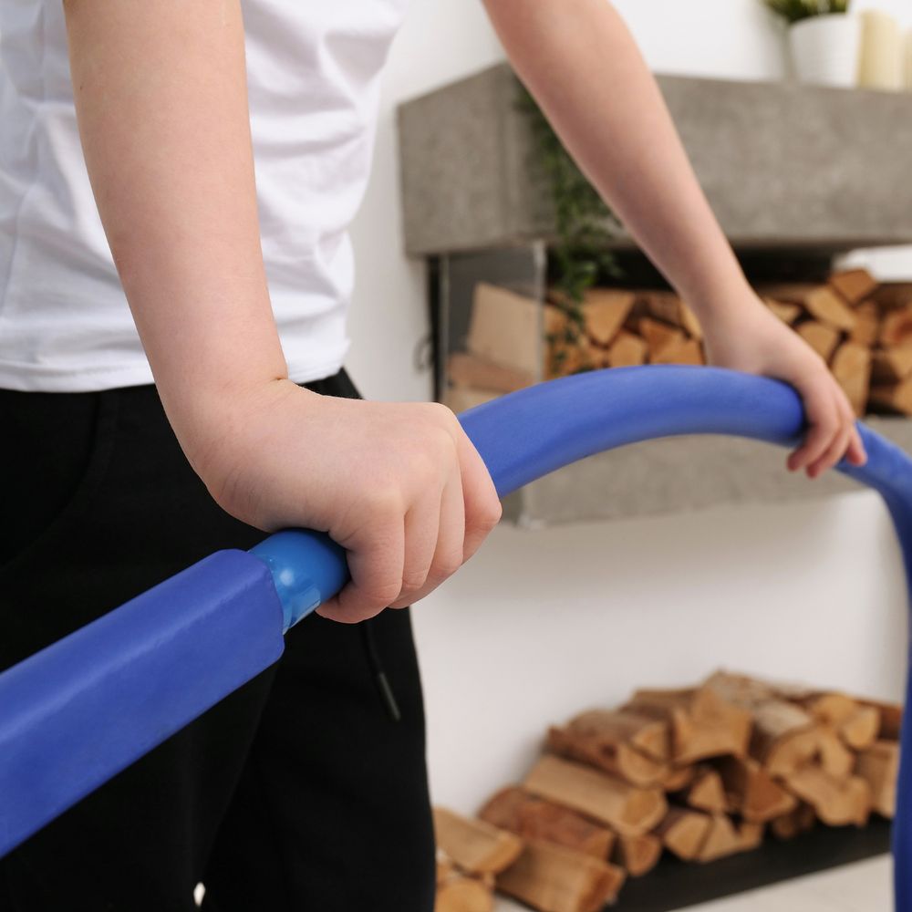Батут с поручнем DFC Gardenature 36&#39;&#39; синий