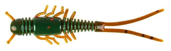 Виброхвосты съедобные LJ Pro Series TIOGA HOG 2.5in (6,35 см), цв. 085, 9 шт.