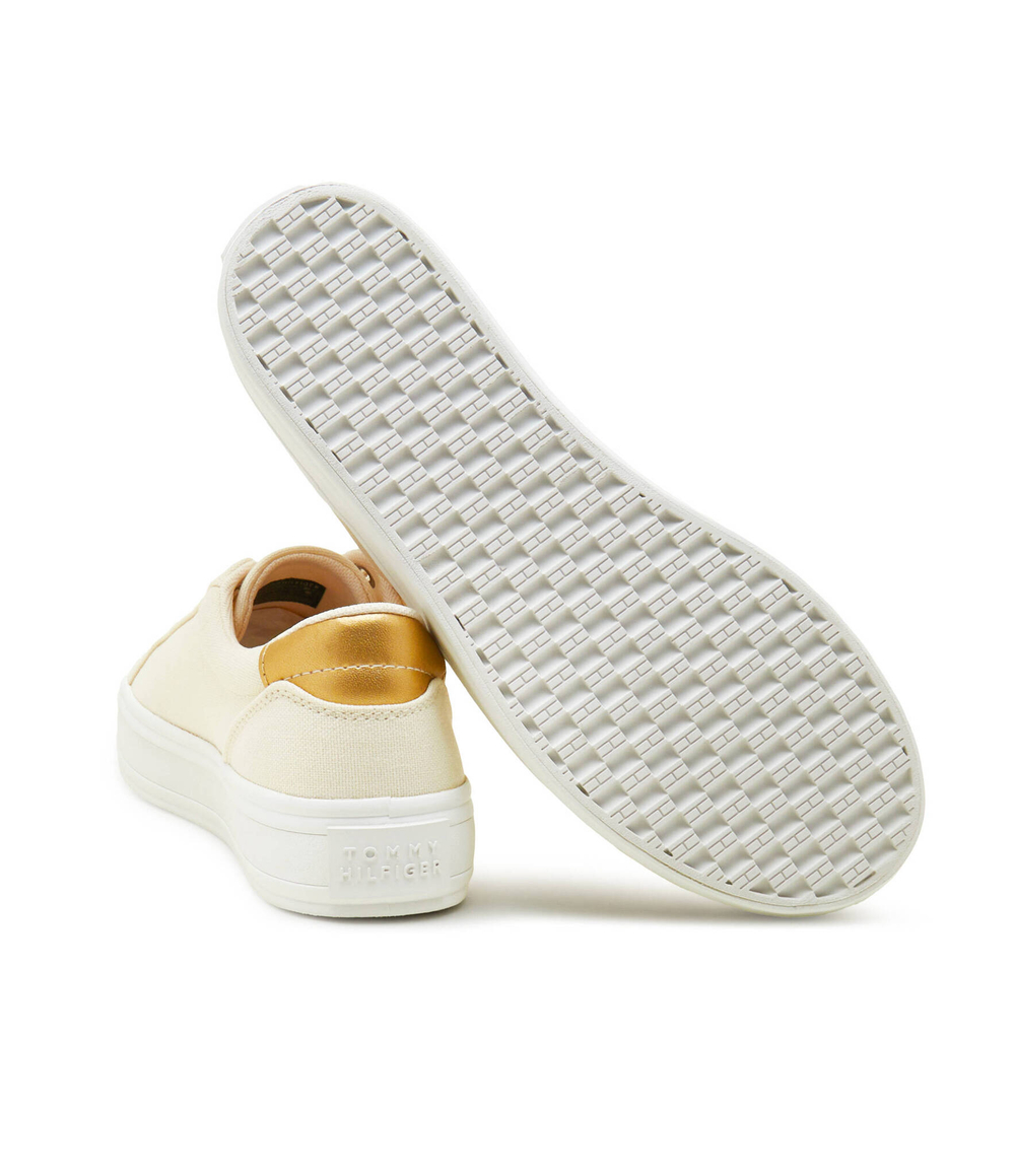 Кроссовки CANVAS Tommy Hilfiger - бежевый(FW0FW07682)