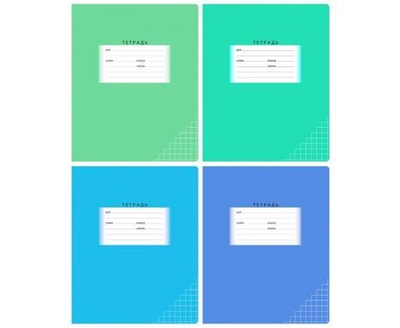 12 шт. Тетрадь 24л., клетка BG "Школьная", эконом