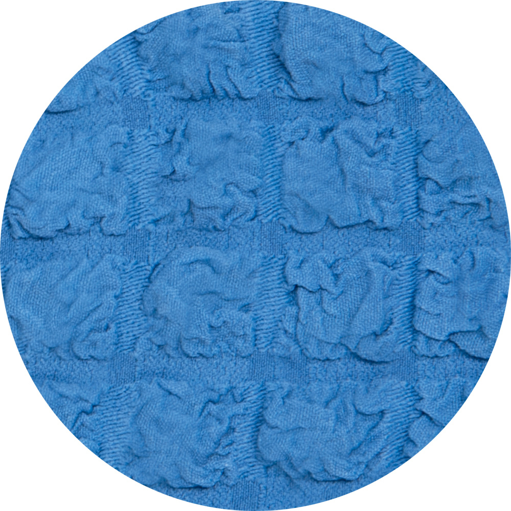 Чехол Модерн на 3-х местный диван, цвет Голубой