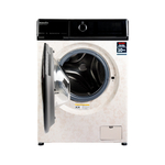 Стиральная машина SMILE SWMSW7MB1200 бежевый мрамор/черный (Загрузка белья 7кг, DD, пар, инвертор)