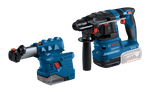 Аккумуляторный перфоратор BOSCH GBH 185-LI + GDE 12