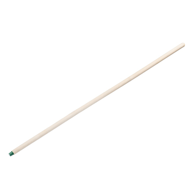 Черенок деревянный, 25 х 1200 мм, высший сорт, пластиковая резьба (подходит для метел, щеток)