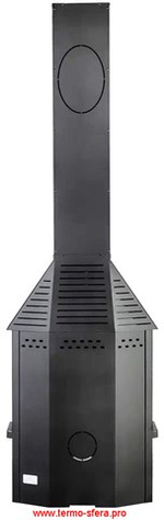 Камин МЮНХЕН ПРИСТЕННО-УГЛОВОЙ черный