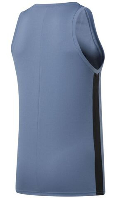 Мужская теннисная футболка Reebok LM BC Tank - blue slate