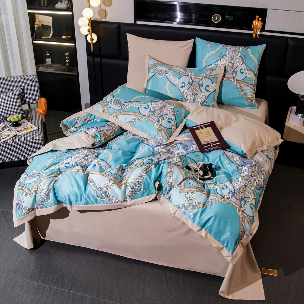 Комплект постельного белья Сатин MS на резинке MSR010