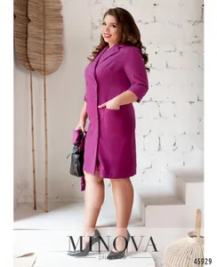 Платье 4146-фуксия Minova