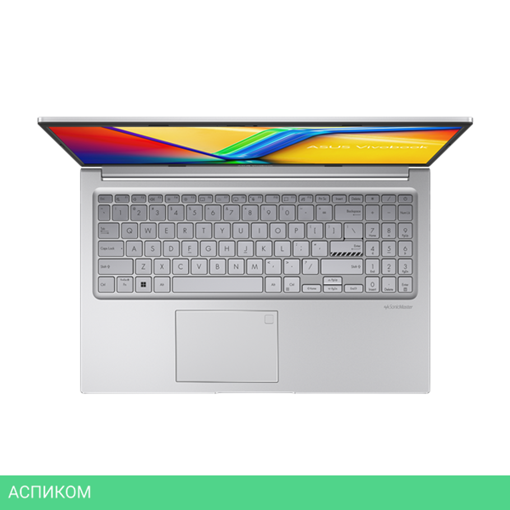 Ноутбук ASUS Vivobook X1504VA-BQ286 Silver (90NB10J2-M00BT0)