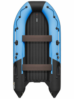 Ривьера Компакт 3800 НДНД комби синяя волна/черный (лодка ПВХ)