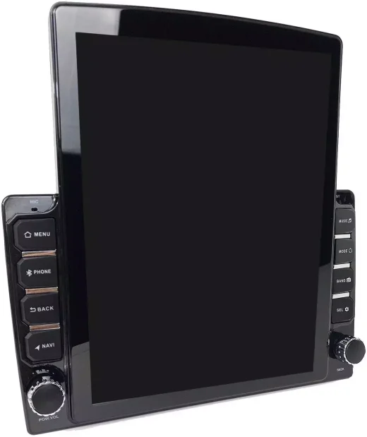 Магнитола в 10" рамку с вертикальным монитором в стиле "Тесла" - Canbox M-Line 5610 Android 10, 8-ядер, 2Гб+32Гб, CarPlay, 4G SIM-слот