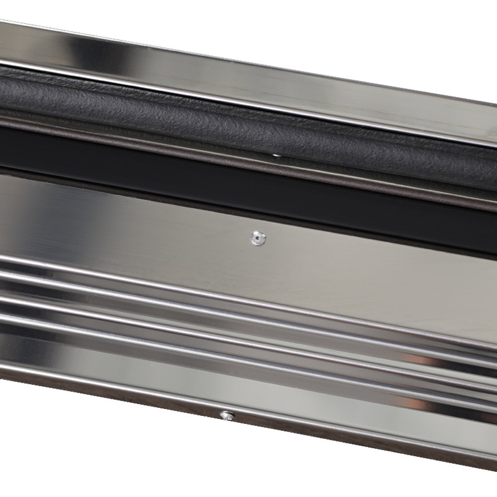 Стальная дверь Норильск с зеркалом (терморазрыв 3к)