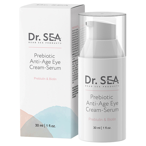 Антивозрастная крем-сыворотка для области вокруг глаз с Пребиотиком Dr.Sea Prebiotiс Anti-Age Eye Serum 30мл