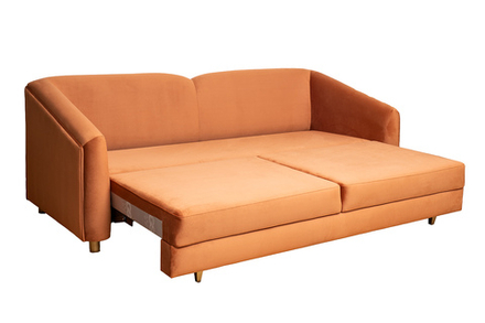 Диван Garda Decor Треви (Trevi) 230М(К) трехм раскл с кантом терракотовый Colt006 232*103*88 см