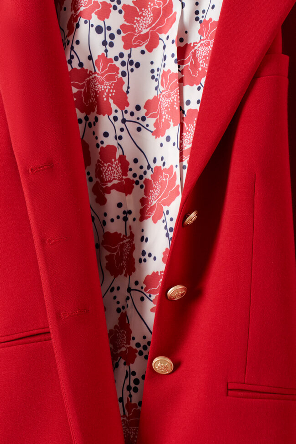 1914 Жакет женский (малиновый)